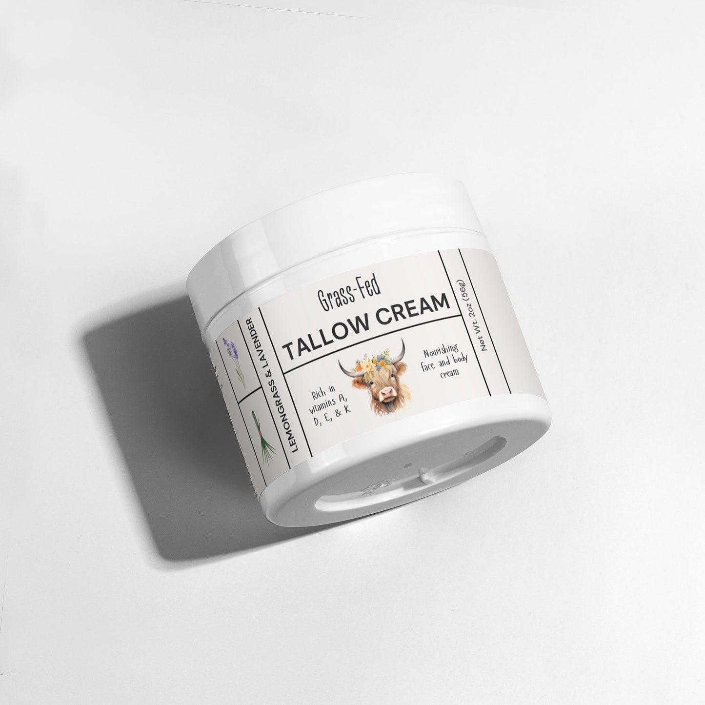 Tallow Cream Lemongrass & Lavender