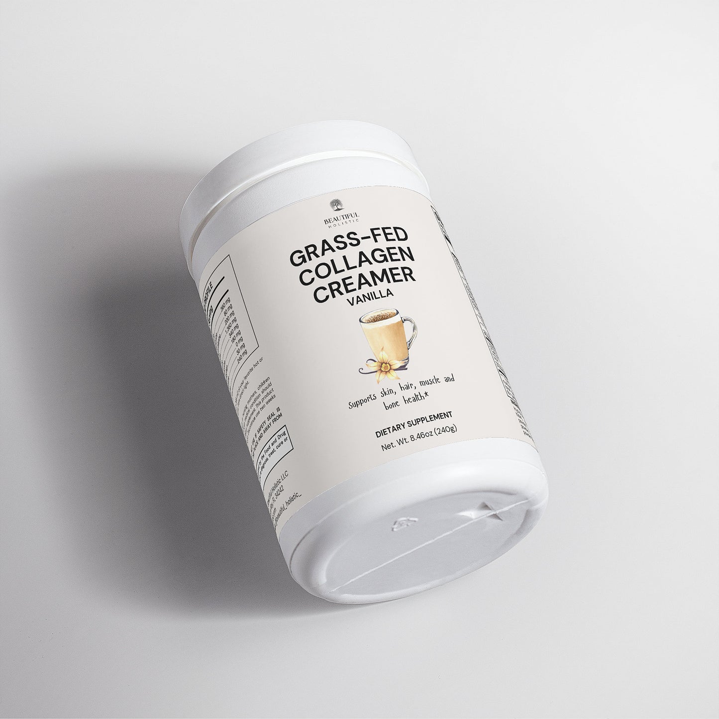 Grass-Fed Collagen Creamer (Vanilla)