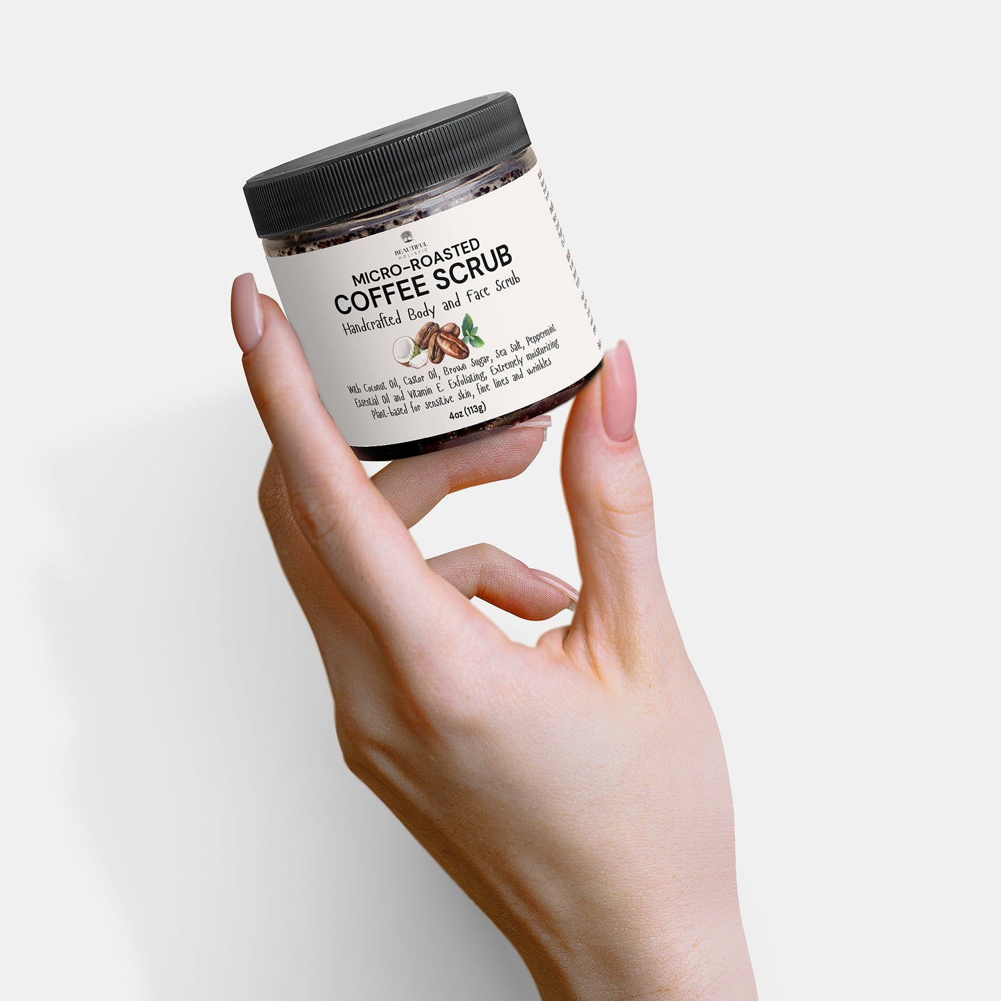 Micro-Roasted Coffee Scrub for Face and Body