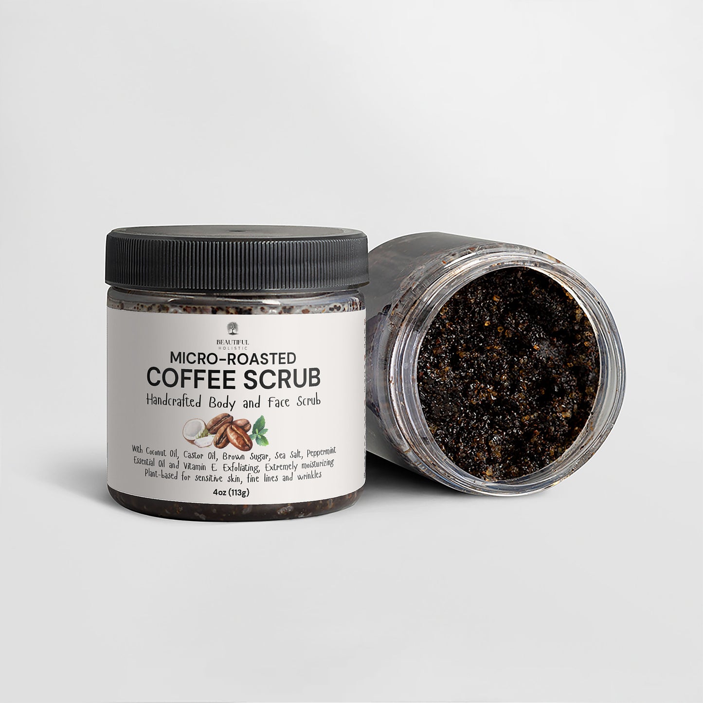 Micro-Roasted Coffee Scrub for Face and Body