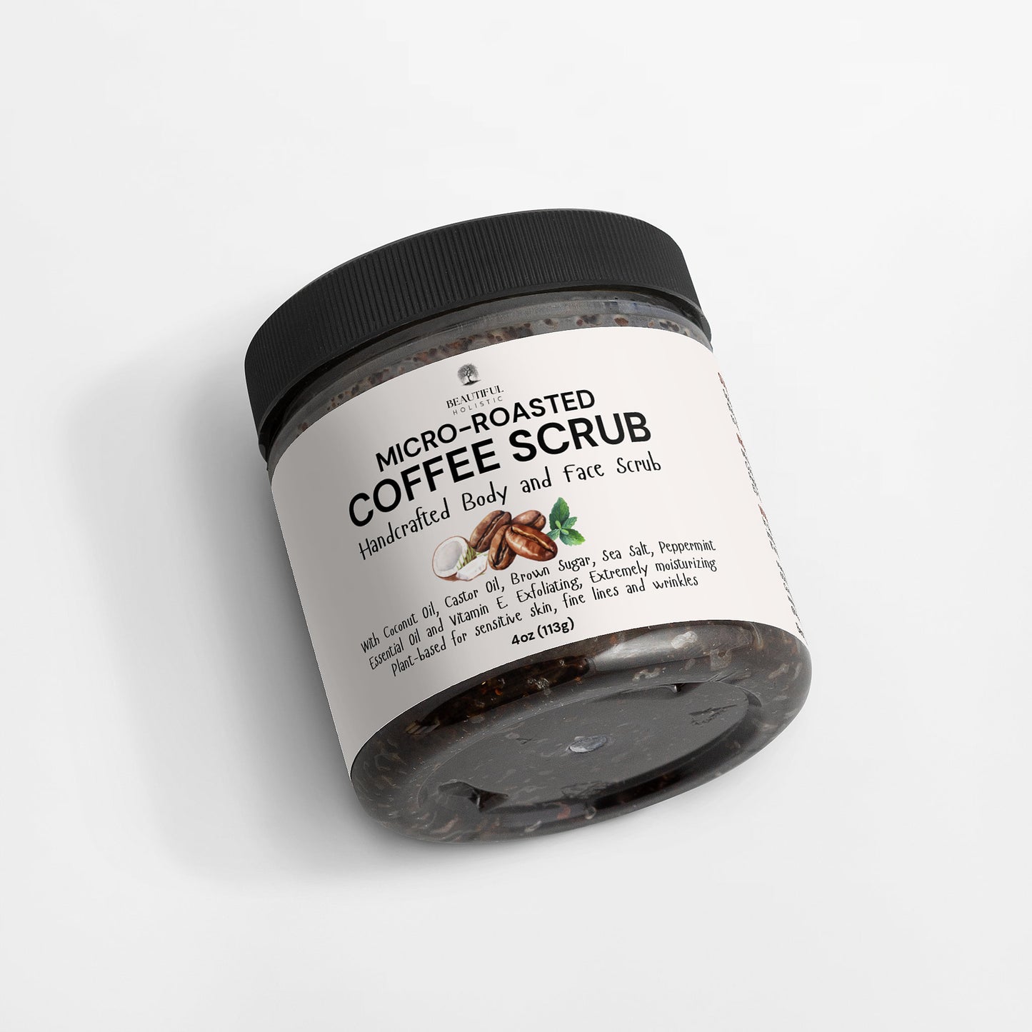 Micro-Roasted Coffee Scrub for Face and Body