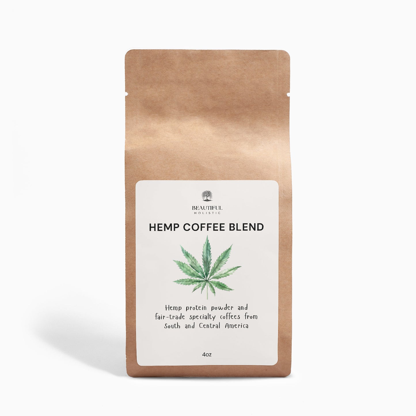 Hemp Coffee Blend - Medium Roast 4oz