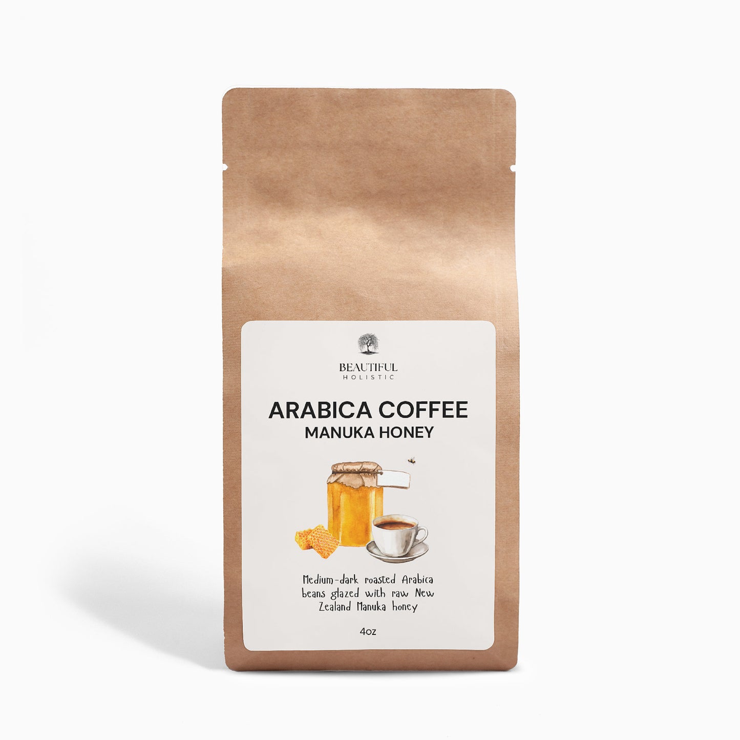 Manuka Honey Coffee 4oz