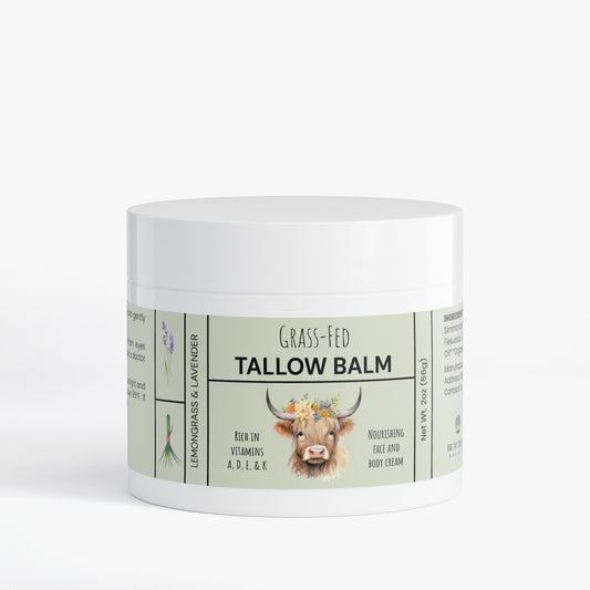 Tallow Cream Lemongrass & Lavender